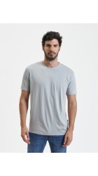 Ανδρικό T-Shirt Gianni Lupo GL2257F-S25 Grey Sorona®