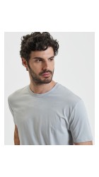 Ανδρικό T-Shirt Gianni Lupo GL2257F-S25 Grey Sorona®