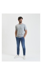 Ανδρικό T-Shirt Gianni Lupo GL2257F-S25 Grey Sorona®