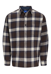  Ανδρικό Overshirt  jack & Jones  Jorfrederiksberg Flannel Shirt LS 12260660 Mountain Spring                                                                                                                                                          