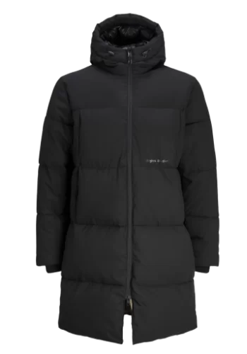 Ανδρικό Μπουφάν Μακρύ Jack & Jones Jorvesterbro Long Puffer AW24 SN 12260440 Μαύρο