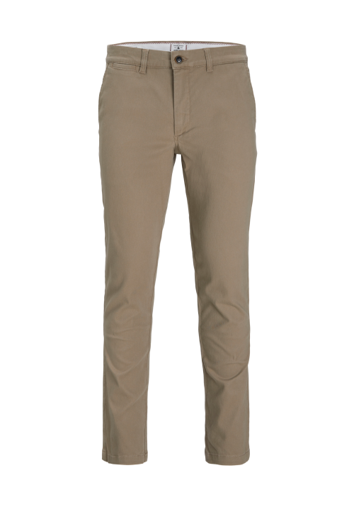 Ανδρικό Παντελόνι Chino Jack & Jones  JPSTMarco Dave Beige Noos 12174307 Mπεζ