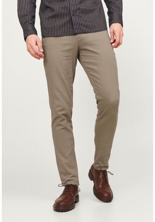 Ανδρικό Παντελόνι Chino Jack & Jones  JPSTMarco Dave Beige Noos 12174307 Mπεζ