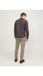 Ανδρικό Παντελόνι Chino Jack & Jones  JPSTMarco Dave Beige Noos 12174307 Mπεζ