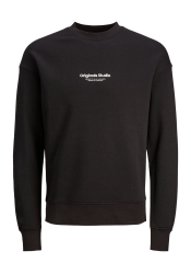 Ανδρικό Φούτερ Jack & Jones Jorvesterbro Sweat Crew Neck Noos 12241694 Μαύρο