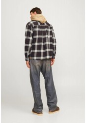  Ανδρικό Overshirt  jack & Jones  Jorfrederiksberg Flannel Shirt LS 12260660 Mountain Spring                                                                                                                                                          