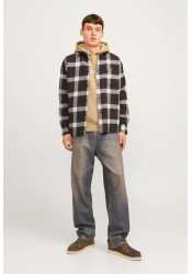  Ανδρικό Overshirt  jack & Jones  Jorfrederiksberg Flannel Shirt LS 12260660 Mountain Spring                                                                                                                                                          