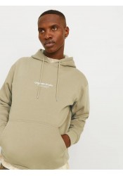 Ανδρικό Φούτερ με Κουκούλα Jack & Jones Jorvesterbro Sweat Hood Noos 12241687 Silver Sage