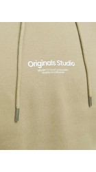 Ανδρικό Φούτερ με Κουκούλα Jack & Jones Jorvesterbro Sweat Hood Noos 12241687 Silver Sage