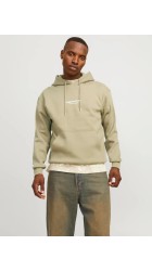 Ανδρικό Φούτερ με Κουκούλα Jack & Jones Jorvesterbro Sweat Hood Noos 12241687 Silver Sage