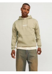 Ανδρικό Φούτερ με Κουκούλα Jack & Jones Jorvesterbro Sweat Hood Noos 12241687 Silver Sage