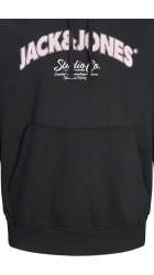 Ανδρικό Φούτερ με Κουκούλα Jack & Jones Jorbronx Arch Big Sweat Hood LN 12262919 Μαύρο