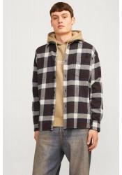  Ανδρικό Overshirt  jack & Jones  Jorfrederiksberg Flannel Shirt LS 12260660 Mountain Spring                                                                                                                                                          