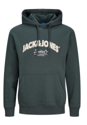 Ανδρικό Φούτερ με Κουκούλα Jack & Jones Jorbronx Arch Big Sweat Hood LN 12262919 Forest River