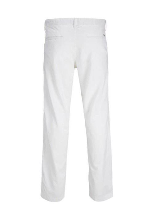 Ανδρικό Λινό Παντελόνι Jack & Jones JPSTKane Hybrid Bondi Jogger SN 12274977 White