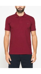 Ανδρική Μπλούζα Polo Carrera jeans 819A0075A-491 Pomegranate Red