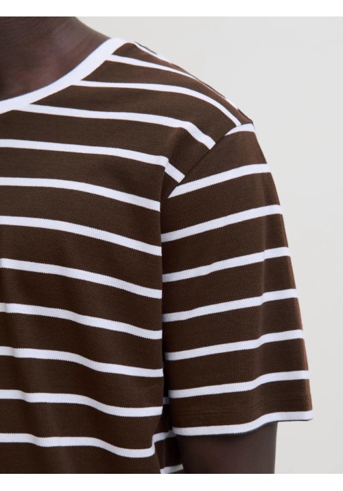 Ανδρικό T-Shirt Jack & Jones JPRblanolan SS Pique Tee Styd 12294824 Delicioso