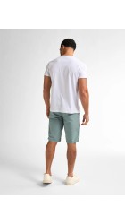 Ανδρική Βερμούδα Chino Petrol M-1050-SHO601-5188 Γαλάζια