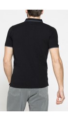 Ανδρική Μπλούζα Polo Carrera jeans 819A0075A-899 Black