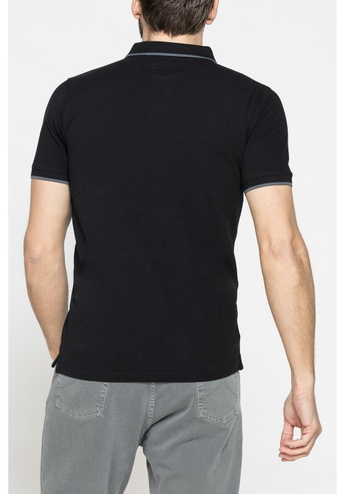 Ανδρική Μπλούζα Polo Carrera jeans 819A0075A-899 Black