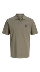 Ανδρική Μπλούζα Polo Jack & Jones JJalliance Polo SS LN 12288108  Vetiver