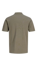 Ανδρική Μπλούζα Polo Jack & Jones JJalliance Polo SS LN 12288108  Vetiver