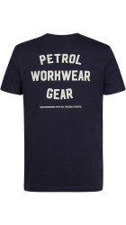 Ανδρικό T-Shirt Petrol M-3050-TSR141-5092 Μπλε
