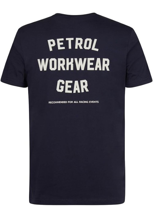 Ανδρικό T-Shirt Petrol M-3050-TSR141-5092 Μπλε