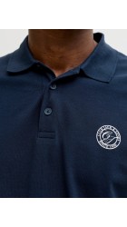 Ανδρική Μπλούζα Polo Jack & Jones JJalliance Polo SS LN 12288108 Navy Blazer