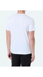 Ανδρικά T-Shirt Schott N.Y.K. TSPKLogo TSS2606 White-Black