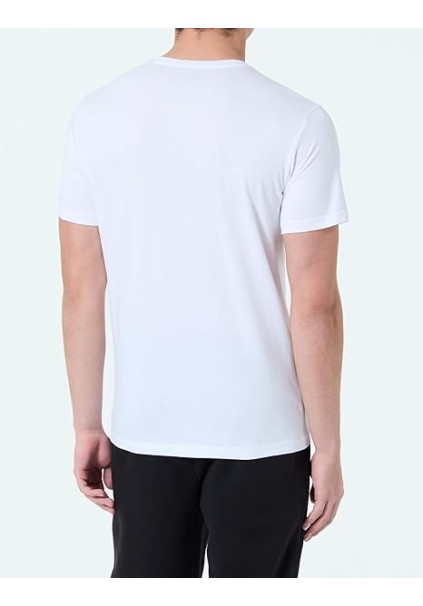 Ανδρικά T-Shirt Schott N.Y.K. TSPKLogo TSS2606 White-Black