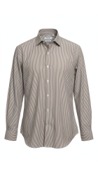 Ανδρικό Πουκάμισο Slim Fit Boston 6309-5 Λευκό