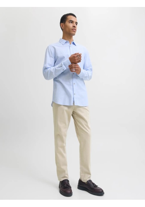 Ανδρικό Παντελόνι Chino Jack & Jones  JPSTMarco Bowie Noos 12150148 Oxford Tan