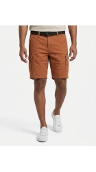 Ανδρική Βερμούδα Cargo Petrol M-1060-SHO500-2122 Πορτοκαλί