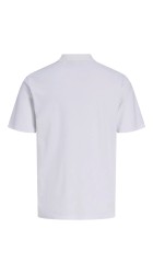 Ανδρική Μπλούζα Polo Jack & Jones JJalliance Polo SS LN 12288108 Bright White