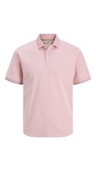 Ανδρική Μπλούζα Polo Jack & Jones JPRblualves SS Polo SN 12274681 Pink Nectar Melange