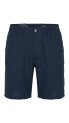 Ανδρική Βερμούδα Λινή FQChiko Linen Chinno Shorts 21900770-194011 Μπλε