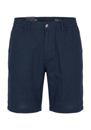 Ανδρική Βερμούδα Λινή FQChiko Linen Chinno Shorts 21900770-194011 Μπλε