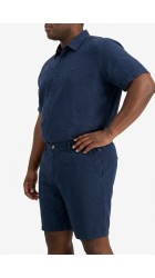 Ανδρική Βερμούδα Λινή FQChiko Linen Chinno Shorts 21900770-194011 Μπλε