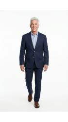 Ανδρικό Πουκάμισο Slim Fit Boston 6309-4 Λευκό