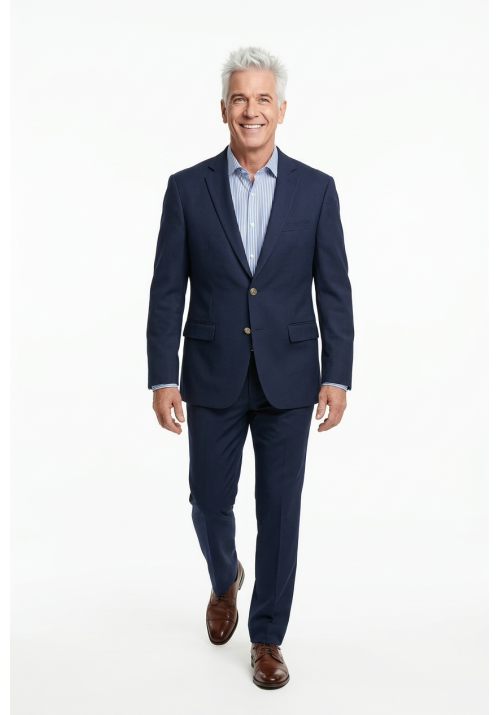 Ανδρικό Πουκάμισο Slim Fit Boston 6309-4 Λευκό