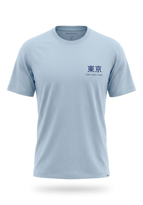 Ανδρικό T-Shirt Jack & Jones Jorwiss tee ss crew neck tg 12303541 cashmere blue