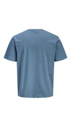 Ανδρικό T-Shirt Jack & Jones JJIndiana Tee SS Crew Neck LN 12288112 Blue Mirage