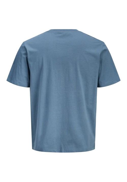 Ανδρικό T-Shirt Jack & Jones JJIndiana Tee SS Crew Neck LN 12288112 Blue Mirage