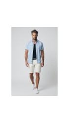 Ανδρική Βερμούδα Chino Petrol M-1040-SHO0501-0007 White