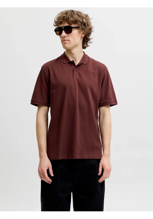 Ανδρική Μπλούζα Polo Jack & Jones JJEBasic Polo SS Noos 12136516 Bitter Chocolate Ανδρική Μπλούζα Polo Jack & Jones JJEBasic Polo SS Noos 12136516 Bitter Chocolate