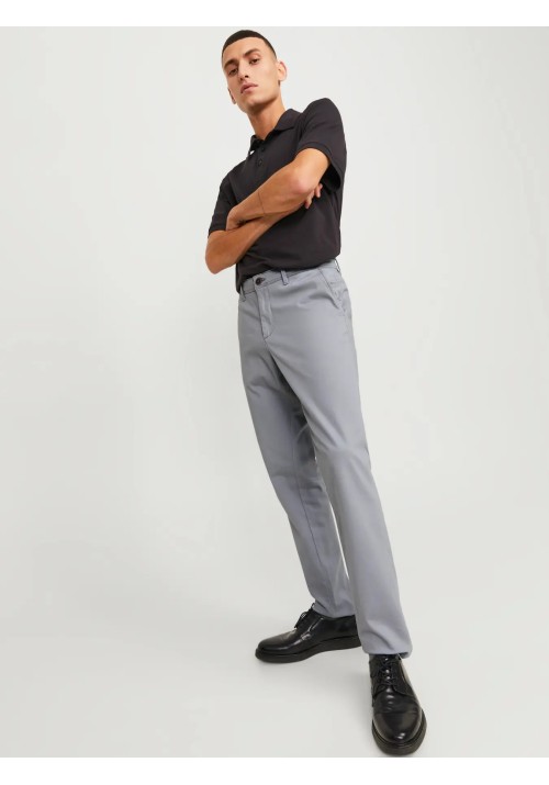 Ανδρικό Παντελόνι Chino Jack & Jones JPSTMarco Bowie Noos 12150148 Ultimate Grey