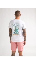 Ανδρικό T-Shirt Petrol M-1060-TSR613 0000 Bright White