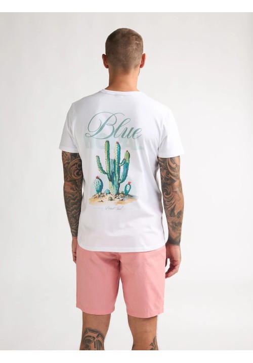 Ανδρικό T-Shirt Petrol M-1060-TSR613 0000 Bright White