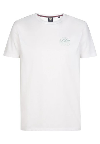 Ανδρικό T-Shirt Petrol M-1060-TSR613 0000 Bright White